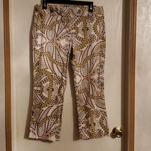 COPY - J. CREW Stretch Women's Capris, Size 6 City Fit